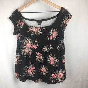 Floral Off the Shoulder Top